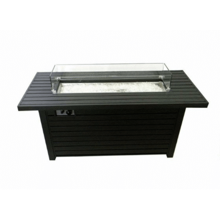 AZ Patio Heaters Black Mocha 54" Gas Fire Pit Table